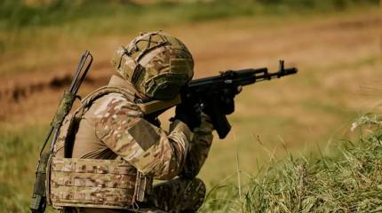 Автоматный огонь против тяжёлых БПЛА ВСУ тоже работает