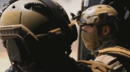 В сети показали способ быстрой эвакуации отделения французского спецназа