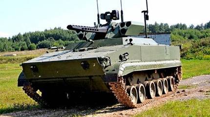 Видео испытаний разведывательно-ударного робота «Вихрь»