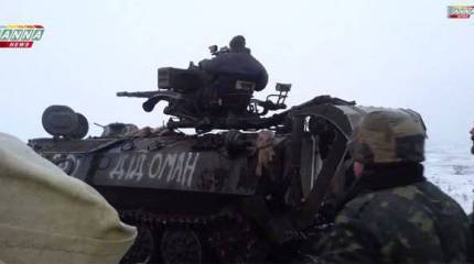 Будни украинского блокпоста