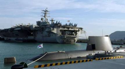 Очередная подлодка типа 214 спущена на воду в Южной Корее