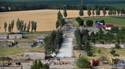 Восстановление мемориального комплекса на Саур-Могиле в ДНР идёт с опережением графика