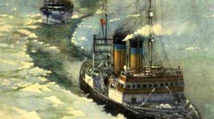 Строительство первых советских арктических ледоколов