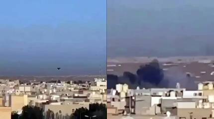 В небе над Кувейтом сбит самолёт F-15 ВВС США — показано видео крушения