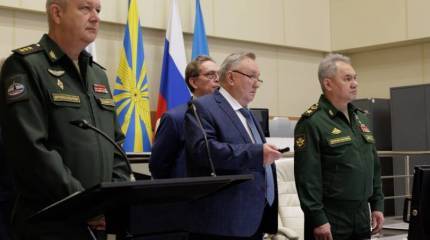 Глава Минобороны РФ проинспектировал несение боевого дежурства на новом объекте системы контроля космического пространства