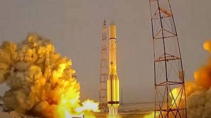 Ракета-носитель «Протон-М» со спутником-ретранслятором стартовала с космодрома Байконур