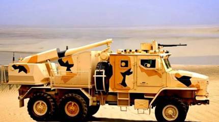 120-мм самоходное артиллерийское орудие «Флокс». Инфографика