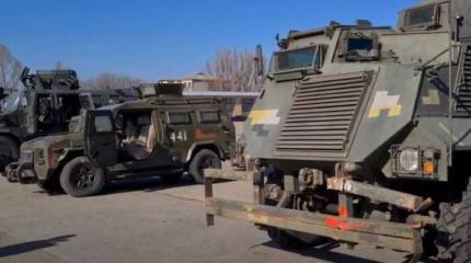 Россия передала Луганской народной республике трофейное вооружение и технику ВСУ