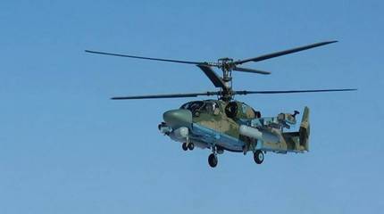 Армейская авиация ЮВО получила партию вертолетов Ка-52 "Аллигатор"