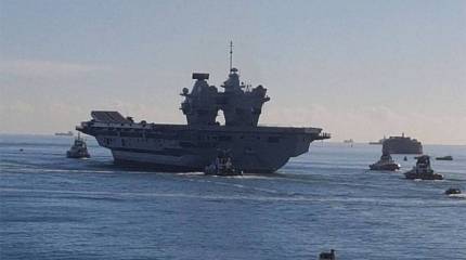 Ответ Китая на решение Лондона по авианосцу "Королева Елизавета"