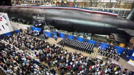 В США спущены на воду две новейшие «Вирджинии»