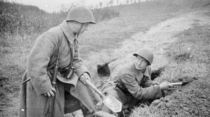 Самая знаменитая сапёрная лопатка