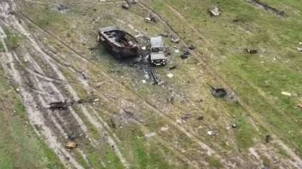 Российская артиллерия пресекла попытку переправы ВСУ через Ингулец в районе Давыдова Брода