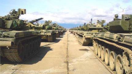 Первые Т-90А отправятся на модернизацию из Абхазии