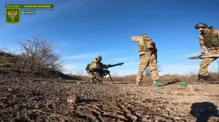 Безоткатное орудие Б-10 в Народной милиции ЛНР