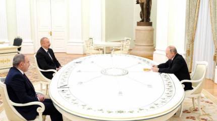 В Сочи на переговоры с Путиным прибыли президент Азербайджана Алиев и премьер-министр Армении Пашинян