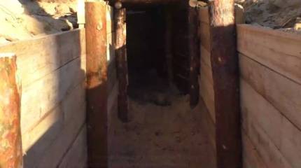 Окопная война: Бывшие шахтеры Донбасса оборудовали добротные фортификации на позициях в районе Сватово