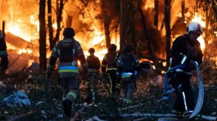 В Краматорске удару подверглось здание ПТУ, где размещались украинские военные