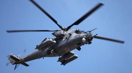 Вертолеты остаются на полях сражений