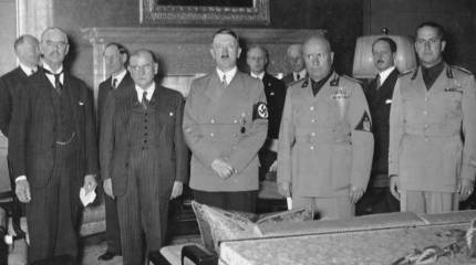 «Мюнхенский сговор» 30 сентября 1938
