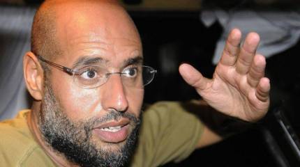 На свободу вышел сын полковника Каддафи