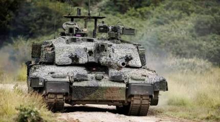 Британская армия показала танк городского боя Challenger 2 TES Megatron