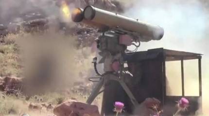 «Хизбалла» использует сдвоенный ПТРК Tharallah против танков Merkava