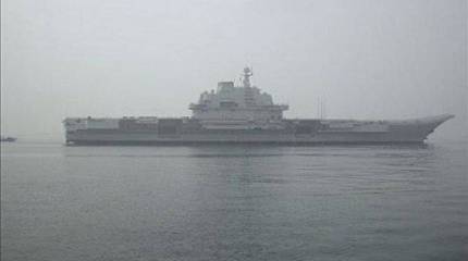 Китайский авианосец Ши Ланг снова вышел в море