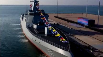 Китайский эсминец «Лхаса» провел первые учения в Японском море