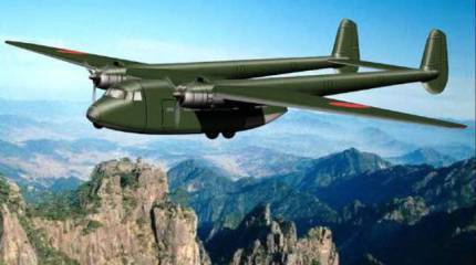 Японский транспортный самолёт-танкер Kokusai Ki-105 «Ohtori»