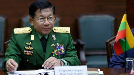 Лидер Мьянмы поблагодарил Россию и Путина за поддержание мировой стабильности