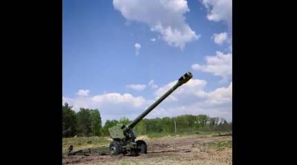 На вооружении ВСУ замечены югославские буксируемые гаубицы M-84 «НОРА-А», о поставках которых Киеву официально не сообщалось