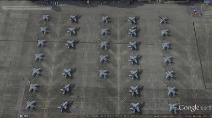Американские зарубежные военные базы на снимках Google Earth. Часть 4-я