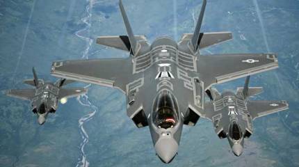 Истребители пятого поколения навестили Эстонию для психотерапии