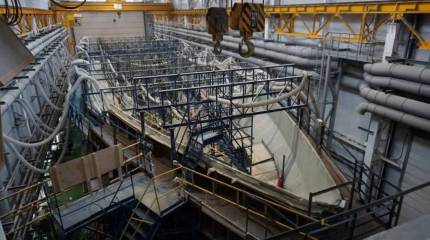 Очередной минный тральщик проекта «Александрит» заложили в Санкт-Петербурге