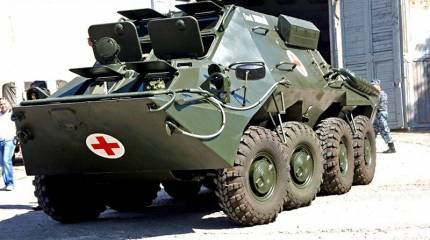 Бронированная медицинская машина БММ-80 «Симфония». Инфографика