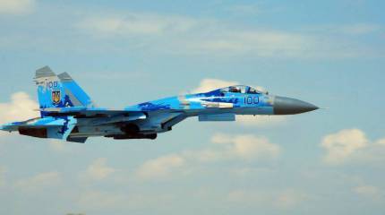 Ополчение ДНР: сбит украинский Су-27