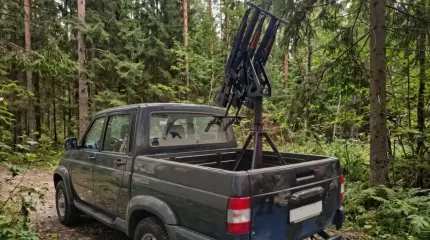 Los soportes tácticos para armas antidrones se han adaptado para su uso por equipos móviles.
