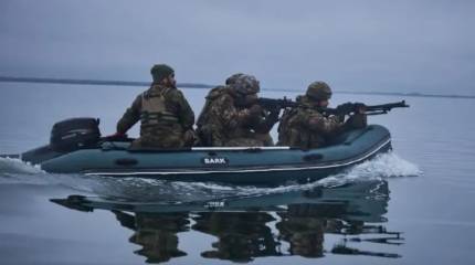 На левом берегу Днепра в районе Крынок находятся не более 80 военнослужащих ВСУ, четверть - раненые