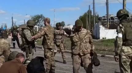 Колонна российских «автозаков», идущая в сторону Донецкой Народной Республики, замечена в Таганроге