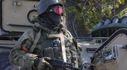 Бойцы Росгвардии захватили бронетехнику противника в Харьковской области