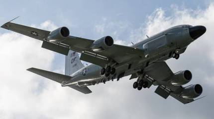 Возле границ Польши и Украины зафиксировано присутствие американских самолетов-разведчиков