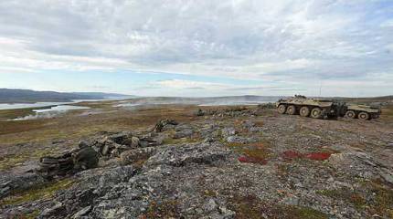 Межвидовые учения сил и войск СФ РФ проводятся на Таймыре