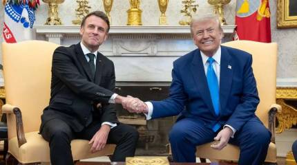 Макрон запросил у Трампа защиту украинской энергетики от российских ударов