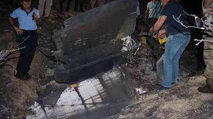 После налета ВВС Израиля на Сирию на Кипре рухнул неизвестный летательный аппарат