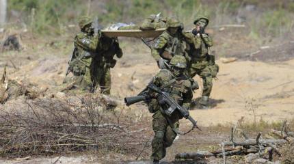 МИД Эстонии: Дополнительный военный контингент на территории Эстонии обусловлен «агрессивным поведением России»