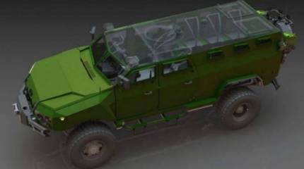 На Украине разрабатывают бронированный автомобиль «Камрат»