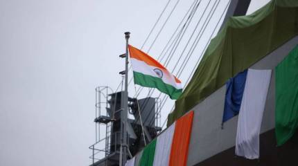 Индийский стелс-фрегат «Тушил» спустили на воду в Калининграде