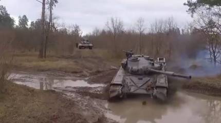 В Польше продолжается модернизация танков Т-72