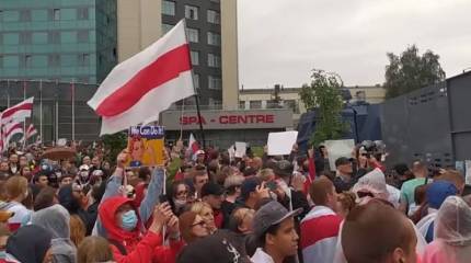 Выходные в Белоруссии снова отмечены многотысячным протестным маршем